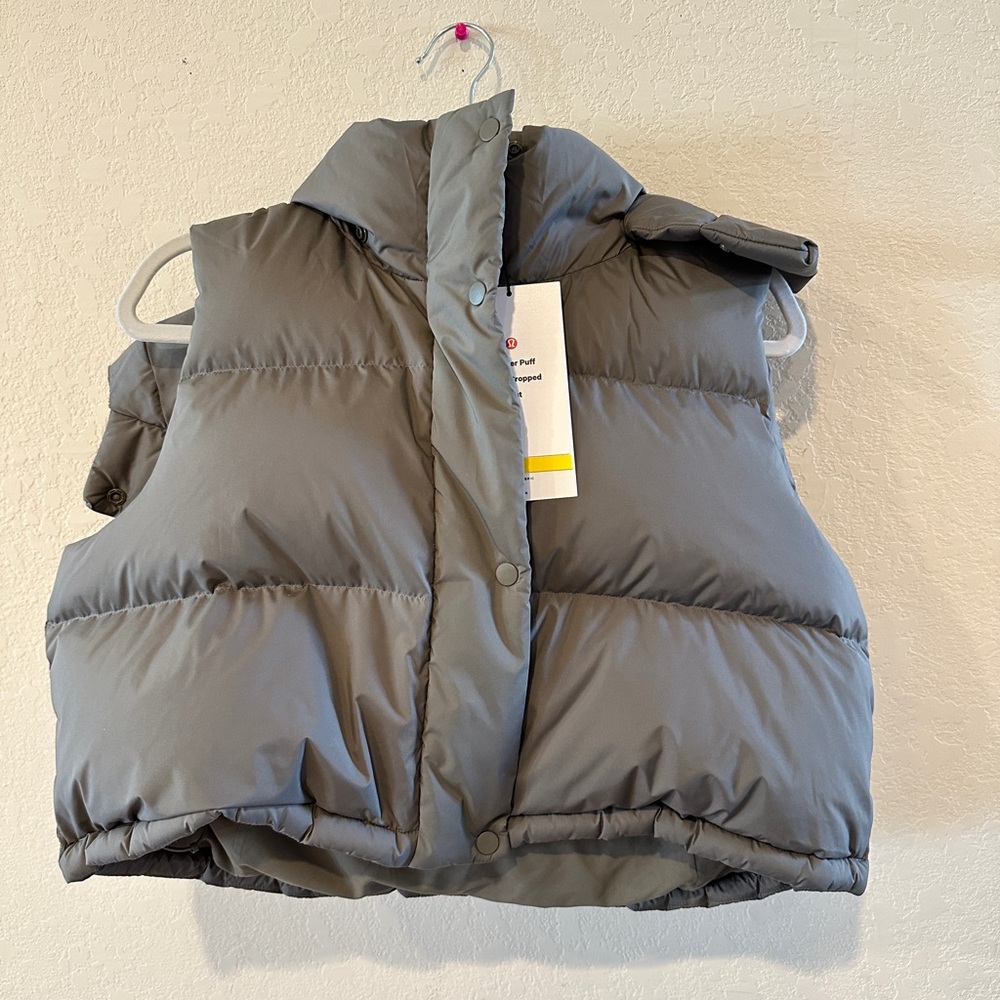 NWT Wunder Puff Super-Cropped Vest / Rover - Picture 9 of 10